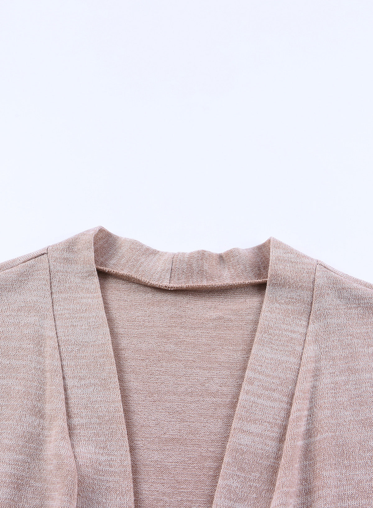 Pink Tunic Back Open Front Cardigan with Pockets Sweaters & Cardigans JT's Designer Fashion