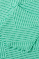 Mint Green Textured Cap Sleeve T Shirt Dress T Shirt Dresses JT's Designer Fashion