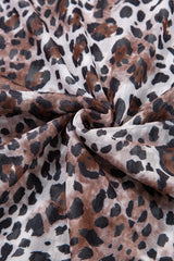 Multicolour Leopard Checkered Double Printed Reversible Sleeveless Long Dress Maxi Dresses JT's Designer Fashion
