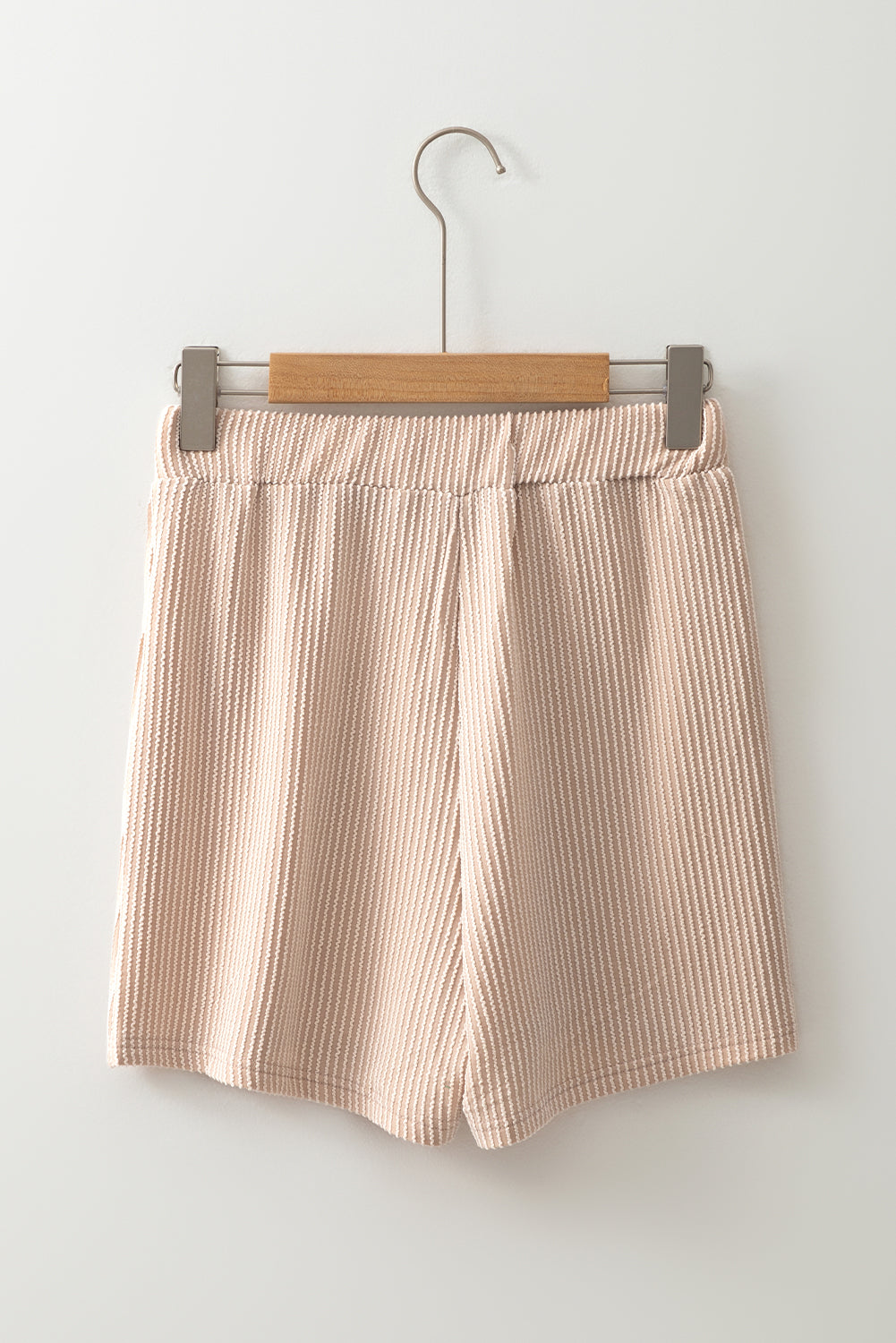 Jet Stream Corded Elastic High Waist Wrap Skort Casual Shorts JT's Designer Fashion