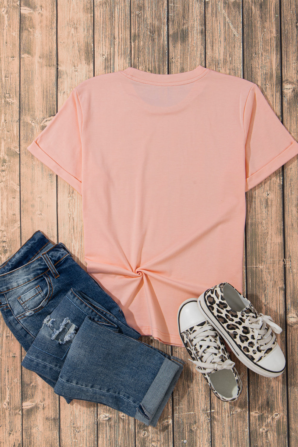 Pink Crawfish Season Graphic Casual Tee Graphic Tees JT's Designer Fashion