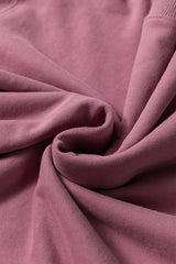 Valerian Plain Drop Shoulder Crewneck Pullover Sweatshirt Sweatshirts & Hoodies JT's Designer Fashion