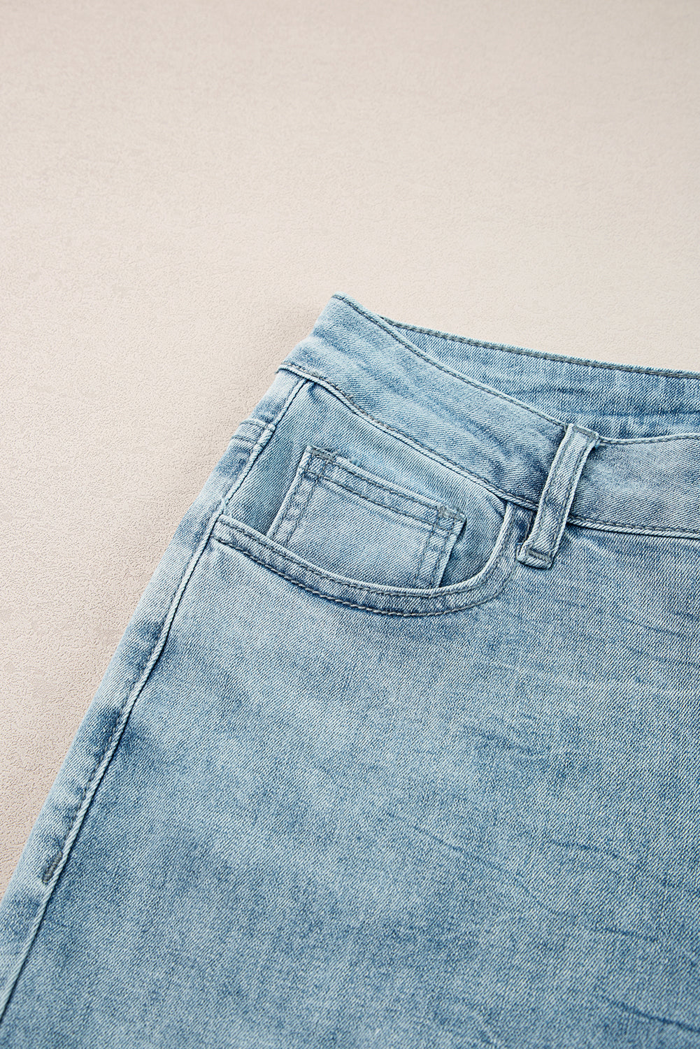 Dusk Blue Acid Wash Extra Wide Leg High Waist Long Jeans Jeans JT's Designer Fashion