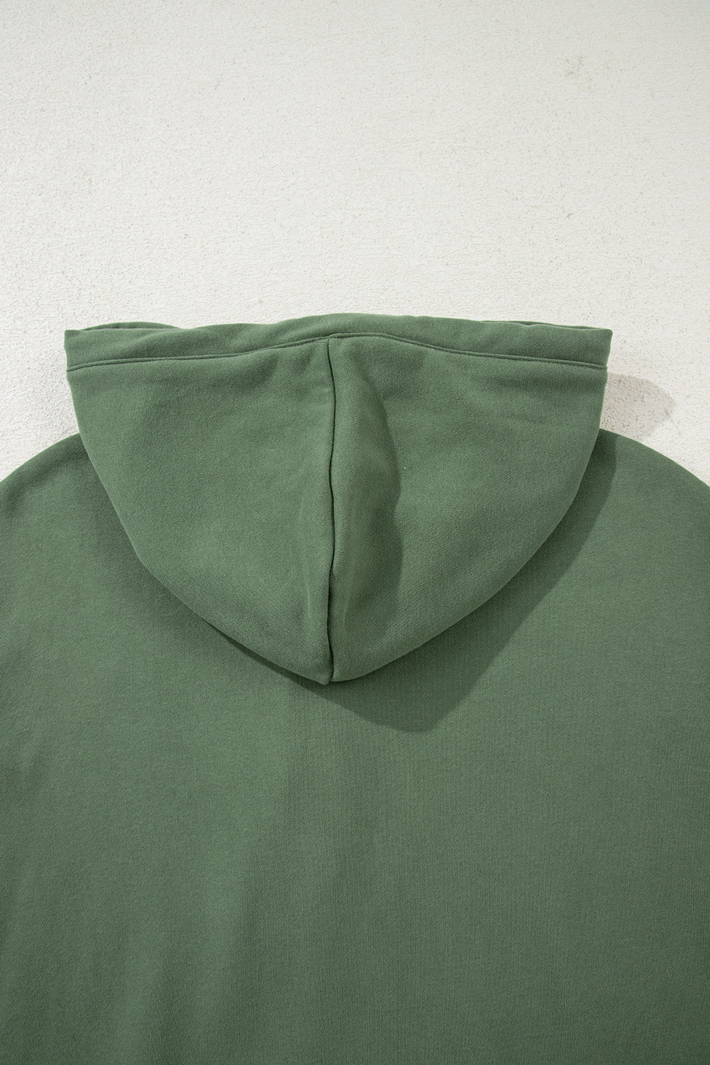 Mist Green Button Drawstring Hooded Pullover and Casual Short Set Short Sets JT's Designer Fashion