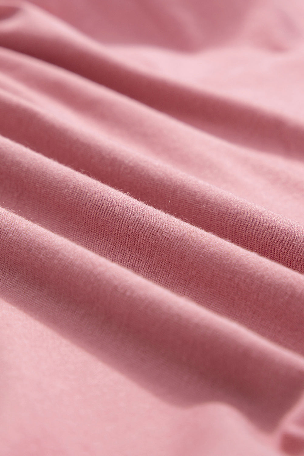 Rose Pink Textured V Neck Flutter Sleeve Ruffled Long Dress Maxi Dresses JT's Designer Fashion