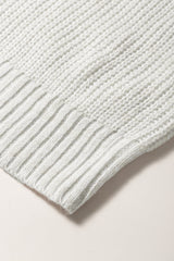 Multicolour Color Block Drop Shoulder Knit Sweater Sweaters & Cardigans JT's Designer Fashion