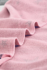 Pink Give A Little Love Crew Neck Star Print Long Sleeve Top Long Sleeve Tops JT's Designer Fashion