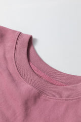 Valerian Plain Drop Shoulder Crewneck Pullover Sweatshirt Sweatshirts & Hoodies JT's Designer Fashion