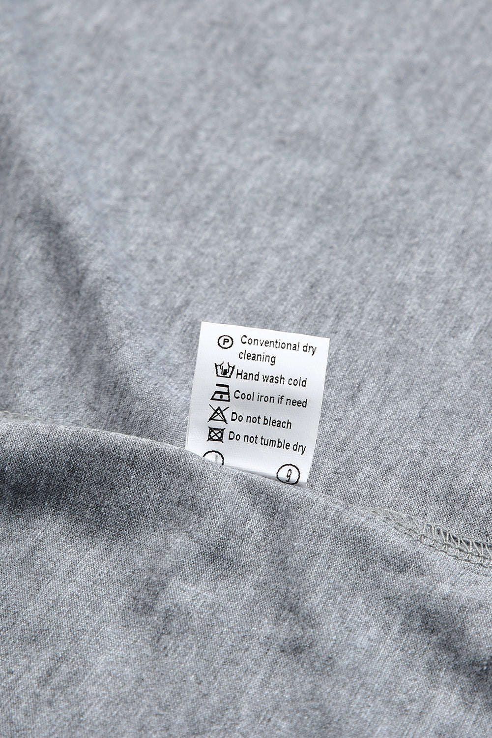 Gray CASH Letter Print T Shirt Graphic Tees JT's Designer Fashion
