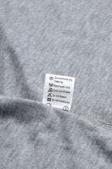 Gray CASH Letter Print T Shirt Graphic Tees JT's Designer Fashion