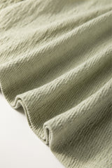 Laurel Green Textured Round Neck Half Sleeve Blouse Blouses & Shirts JT's Designer Fashion