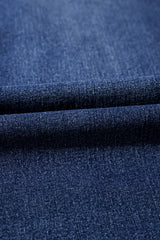 Sail Blue Wide Leg Pocketed High Waist Jeans Jeans JT's Designer Fashion