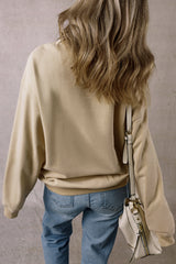 Parchment Just a Girl Who Loves Fall Printed Sweatshirt Graphic Sweatshirts JT's Designer Fashion