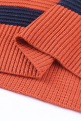 White Buttoned Shoulder Drop Shoulder Striped Sweater Sweaters & Cardigans JT's Designer Fashion
