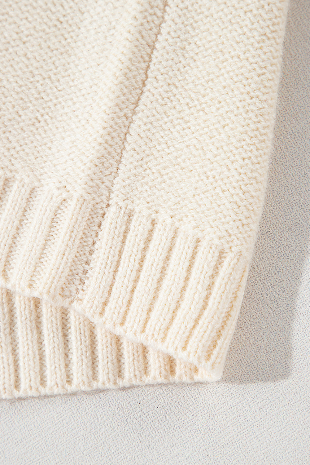 Gold Flame Colorblock Patched Pocket Drop Shoulder Sweater Sweaters JT's Designer Fashion