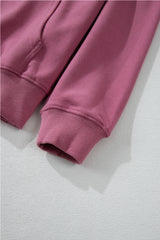 Valerian Fleece Lined Kangaroo Pocket Drawstring Chunky Hoodie Sweatshirts & Hoodies JT's Designer Fashion