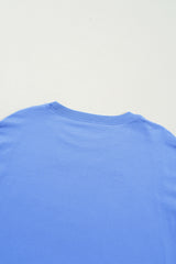 Sky Blue Rodeo Forever Western Graphic Tee Graphic Tees JT's Designer Fashion