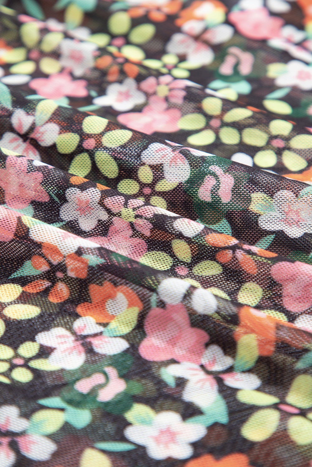 Brown Leopard Floral Reversible Ruffle Hem Maxi Skirt Skirts & Petticoat JT's Designer Fashion