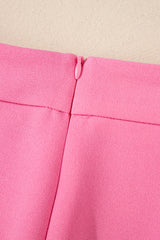 Sachet Pink High Waist Central Seam Flared Pants Pants & Culotte JT's Designer Fashion