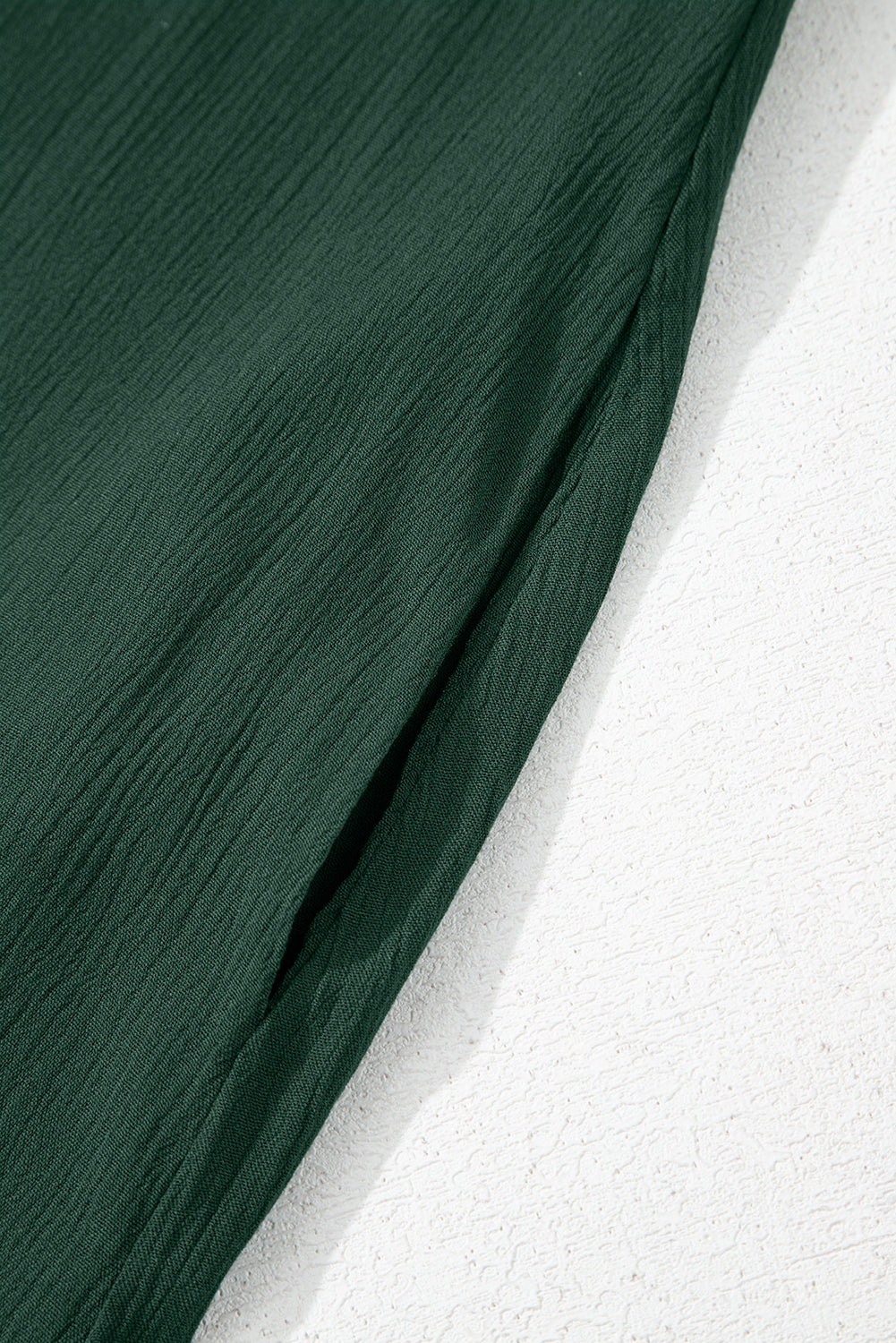 Duffel Green Spaghetti Straps Pocketed Slouchy Long Dress Maxi Dresses JT's Designer Fashion