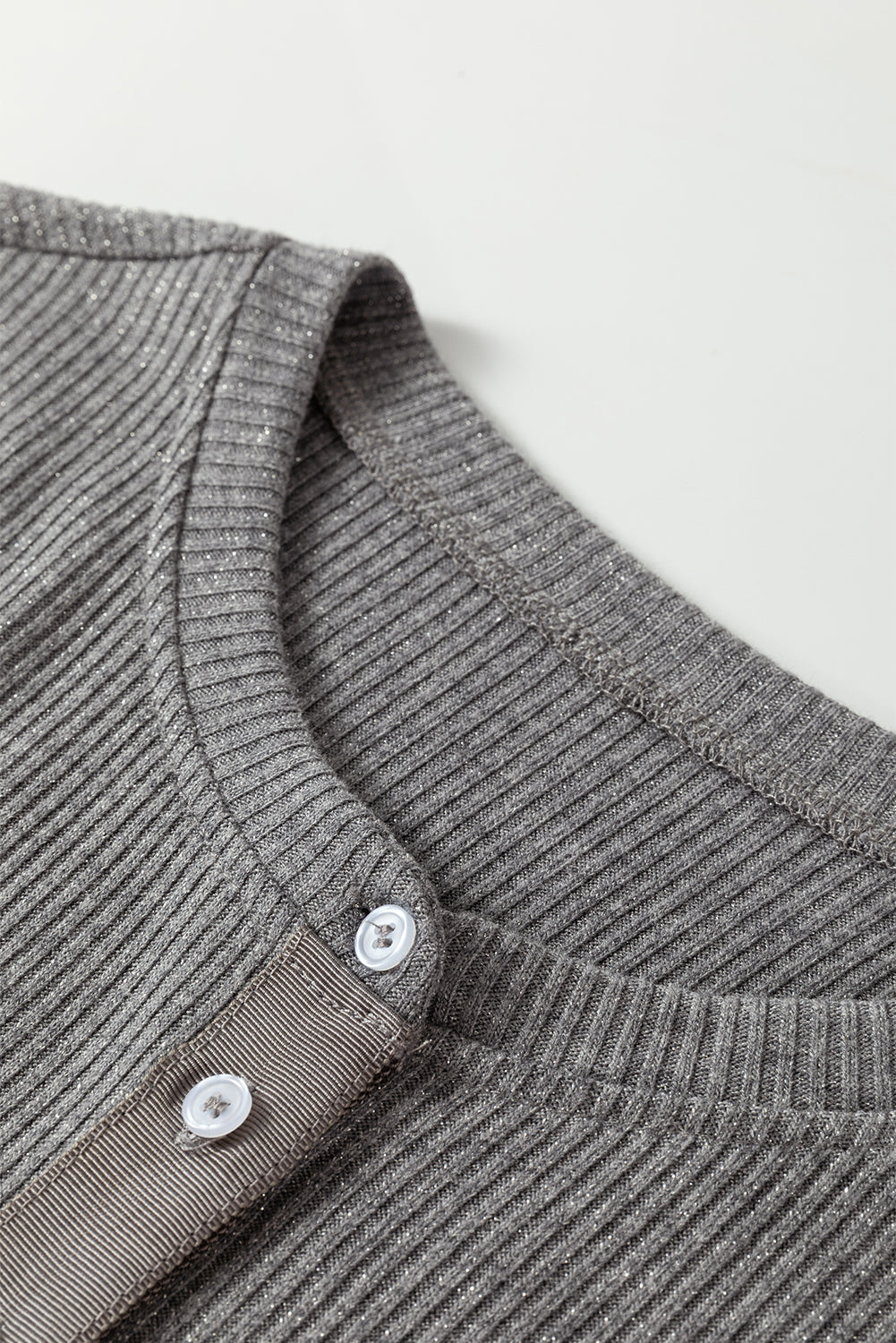 Sleet Ribbed Knit Button Down Slim Cardigan Cardigans JT's Designer Fashion