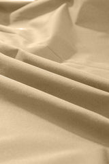Pale Khaki Solid Color Lapel Collar Waist Tie Wind Coat Coats JT's Designer Fashion