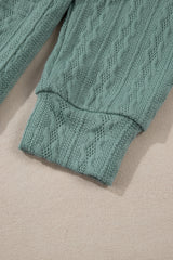 Canton Textured Knit Side Pockets Open Front Cardigan Cardigans JT's Designer Fashion