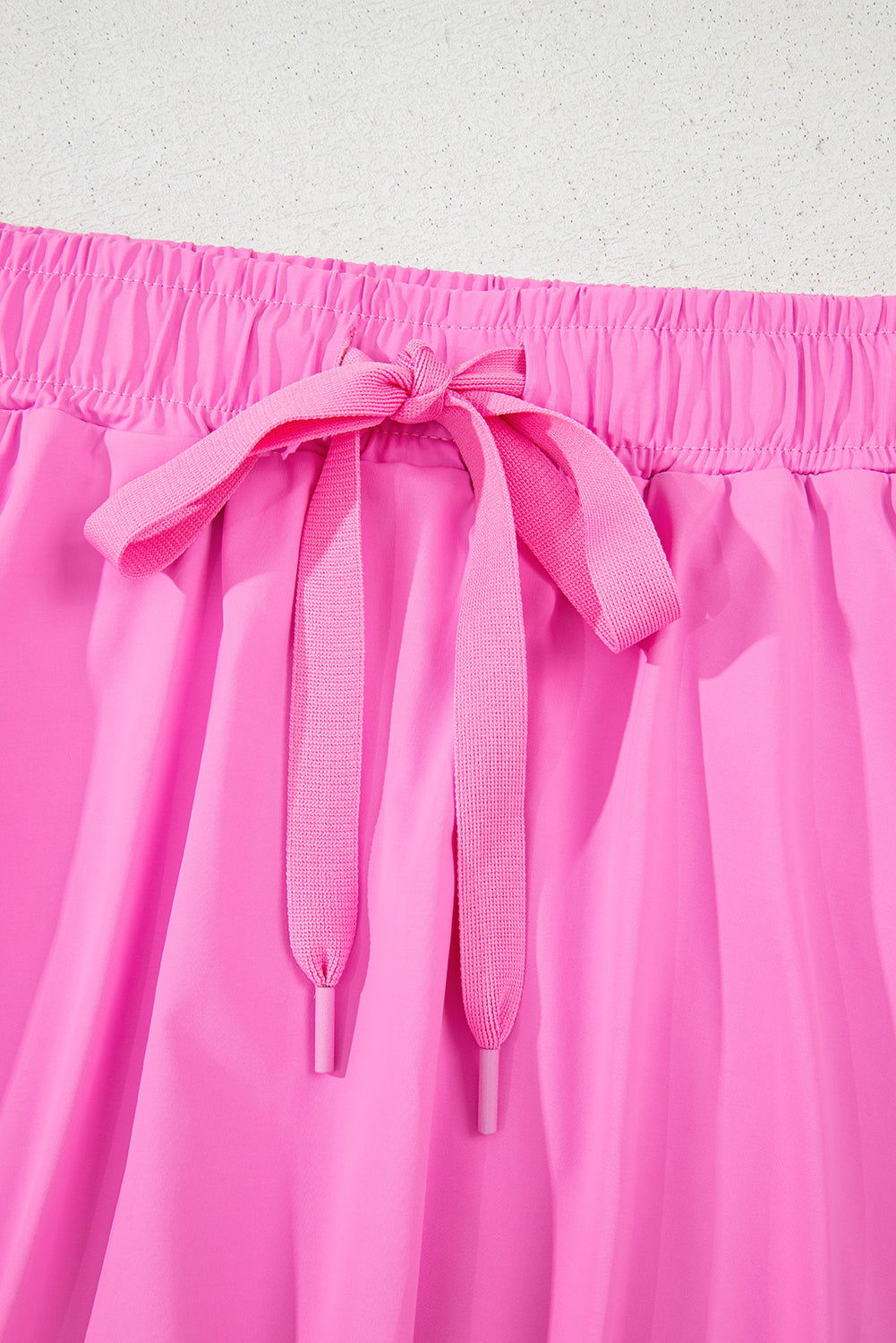 Bonbon Drawstring High Waist Lined Tennis Skorts Skirts & Petticoat JT's Designer Fashion