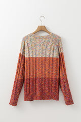 Multicolour Colorful Confetti Wool Ball Knitted Sweater Sweaters JT's Designer Fashion
