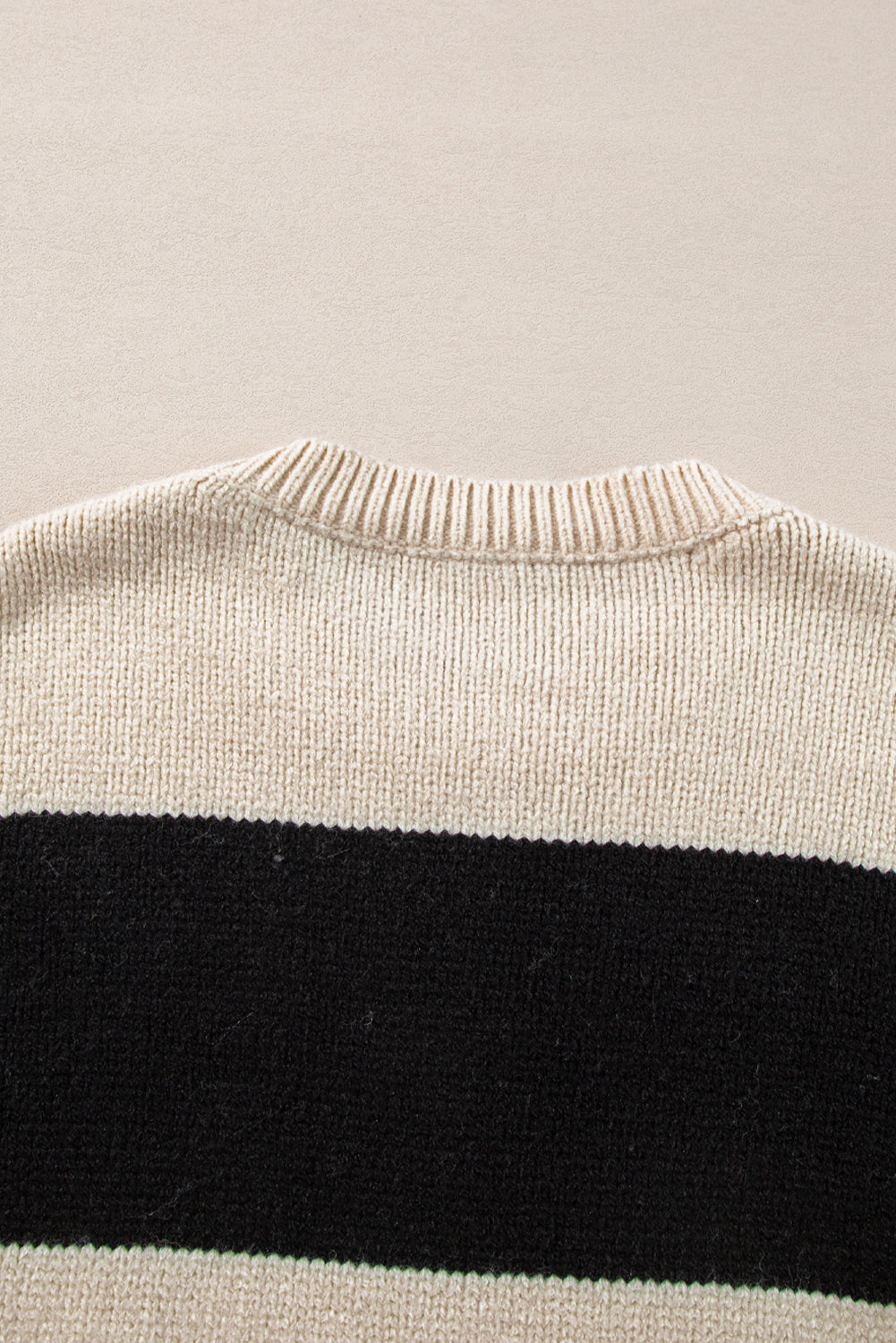 Jet Stream Colorblock Loose Pullover Sweater Sweaters JT's Designer Fashion