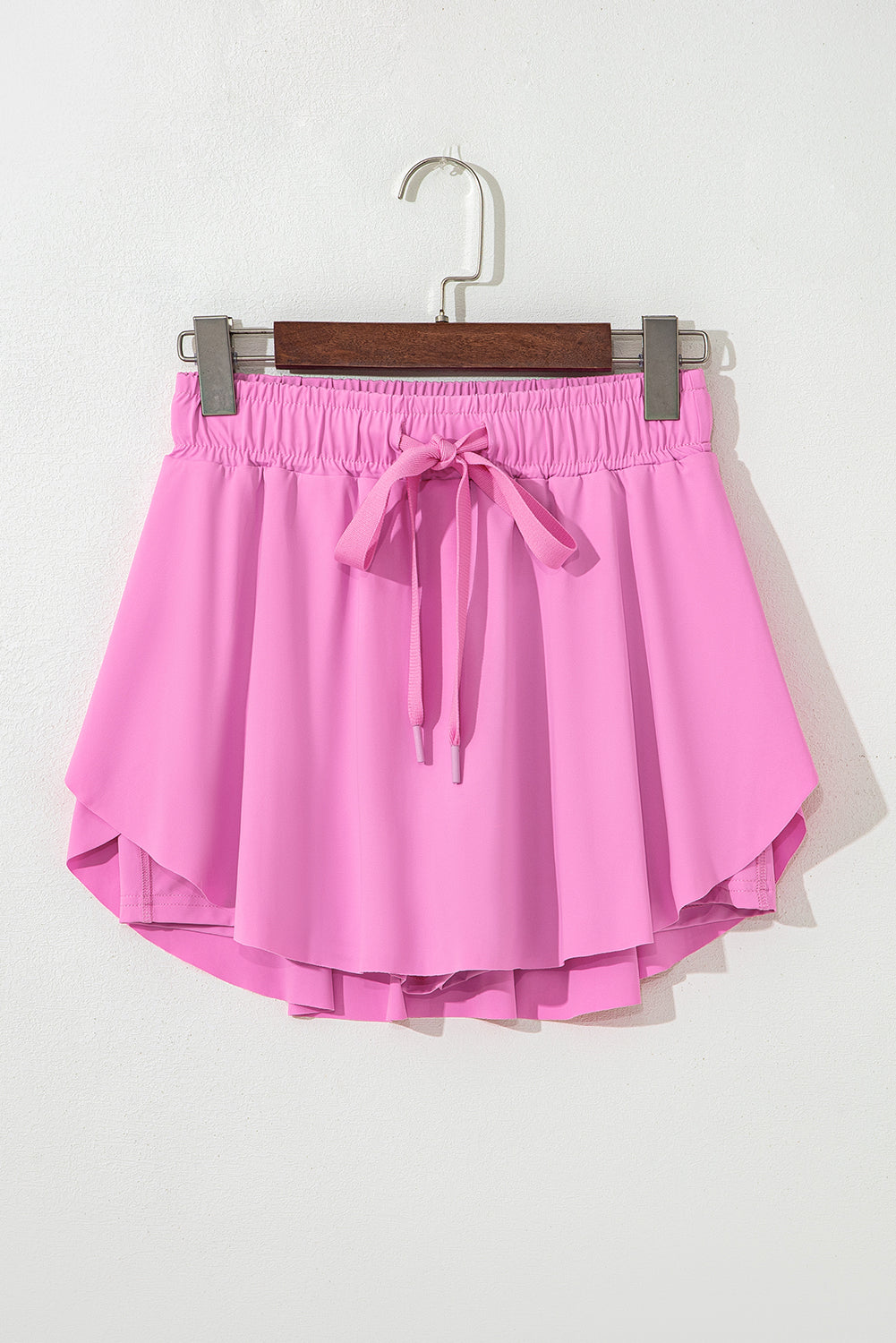 Bonbon Drawstring High Waist Lined Tennis Skorts Skirts & Petticoat JT's Designer Fashion