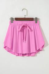 Bonbon Drawstring High Waist Lined Tennis Skorts Skirts & Petticoat JT's Designer Fashion