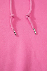 Bonbon Fleece Lined Kangaroo Pocket Drawstring Chunky Hoodie Sweatshirts & Hoodies JT's Designer Fashion