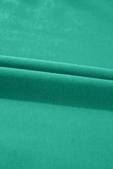Mint Green Color Contrast Trim V Neck Shift Sleeveless Mini Dress Mini Dresses JT's Designer Fashion