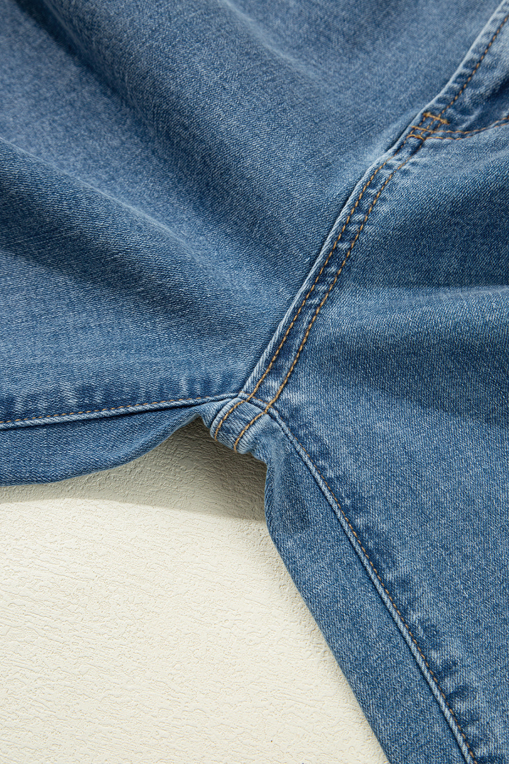 Dusk Blue Medium Wash Super Wide Leg Denim Pants Jeans JT's Designer Fashion