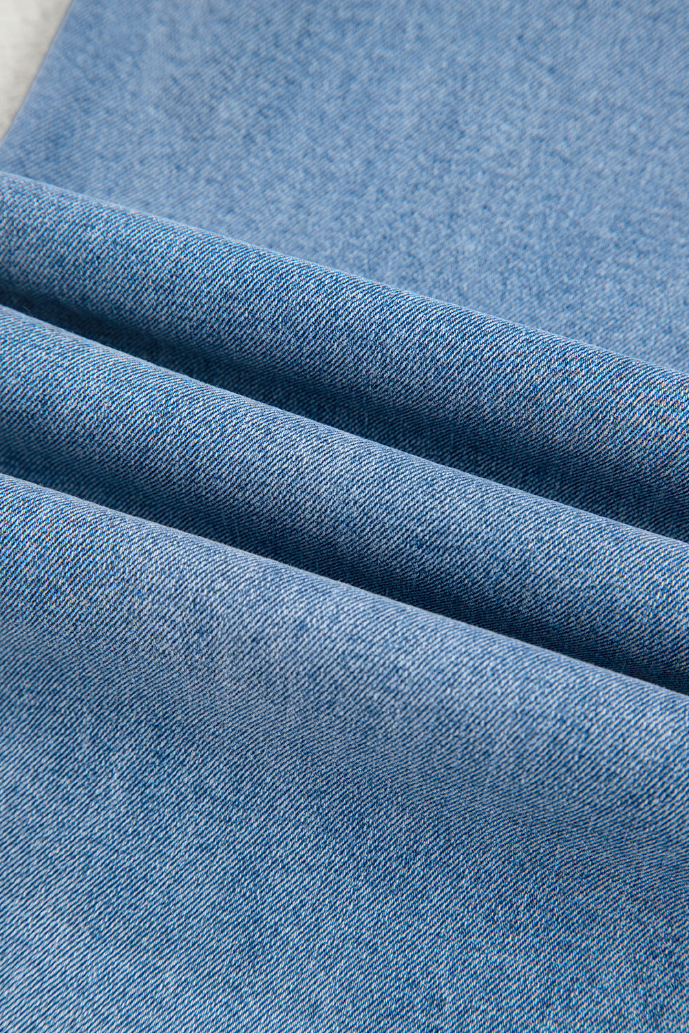 Beau Blue Western Washed Bow Knot Sash Wide Leg Jeans Jeans JT's Designer Fashion