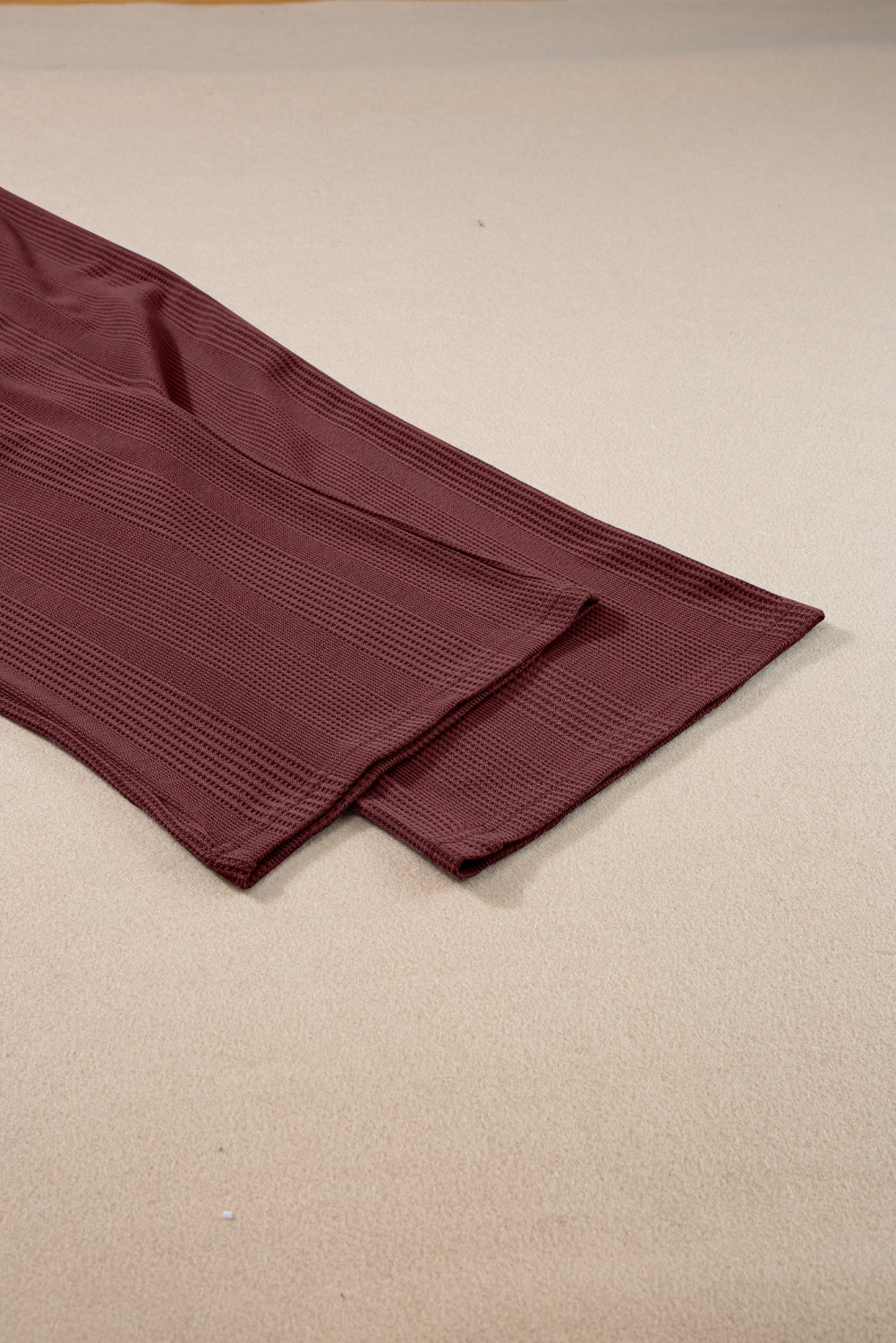 Red Dahlia Solid Color Ribbed Ruffle Tank Top and Pants Set Pant Sets JT's Designer Fashion