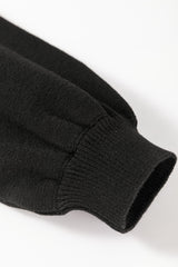Black Tinsel Merry & Bright Round Neck Plus Size Sweater Plus Size Sweaters & Cardigans JT's Designer Fashion