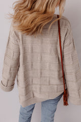 Delicacy Textured Knit Open Front Chic Cardigan with Pockets Cardigans JT's Designer Fashion