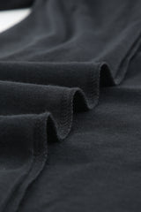 Black Solid Color Open-Front Buttons Cardigan Sweaters & Cardigans JT's Designer Fashion