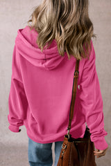 Bonbon Fleece Lined Kangaroo Pocket Drawstring Chunky Hoodie Sweatshirts & Hoodies JT's Designer Fashion