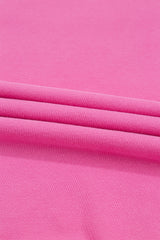 Bonbon Plain Drop Shoulder Crewneck Pullover Sweatshirt Sweatshirts & Hoodies JT's Designer Fashion