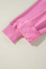 Bonbon Solid Color Fleece Lined Drawstring Hoodie with Pocket Sweatshirts & Hoodies JT's Designer Fashion