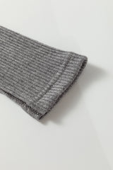 Sleet Ribbed Knit Button Down Slim Cardigan Cardigans JT's Designer Fashion
