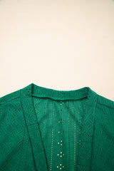 Bright Green Knot Scoop Back Ruffle Hem Sleeveless Mini Dress Mini Dresses JT's Designer Fashion