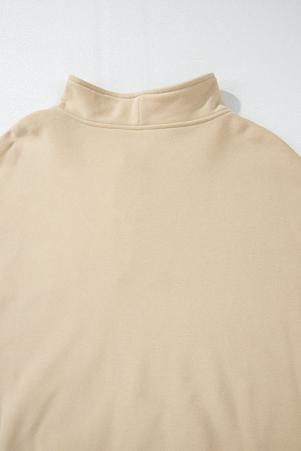 Smoke Gray Zip-up Stand Neck Kangaroo Pocket Sweatshirt Sweatshirts & Hoodies JT's Designer Fashion