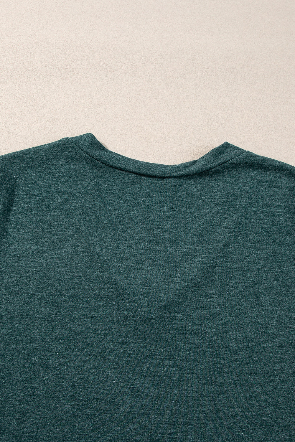 Mist Green Solid Color Long Sleeve V Neck Top Long Sleeve Tops JT's Designer Fashion