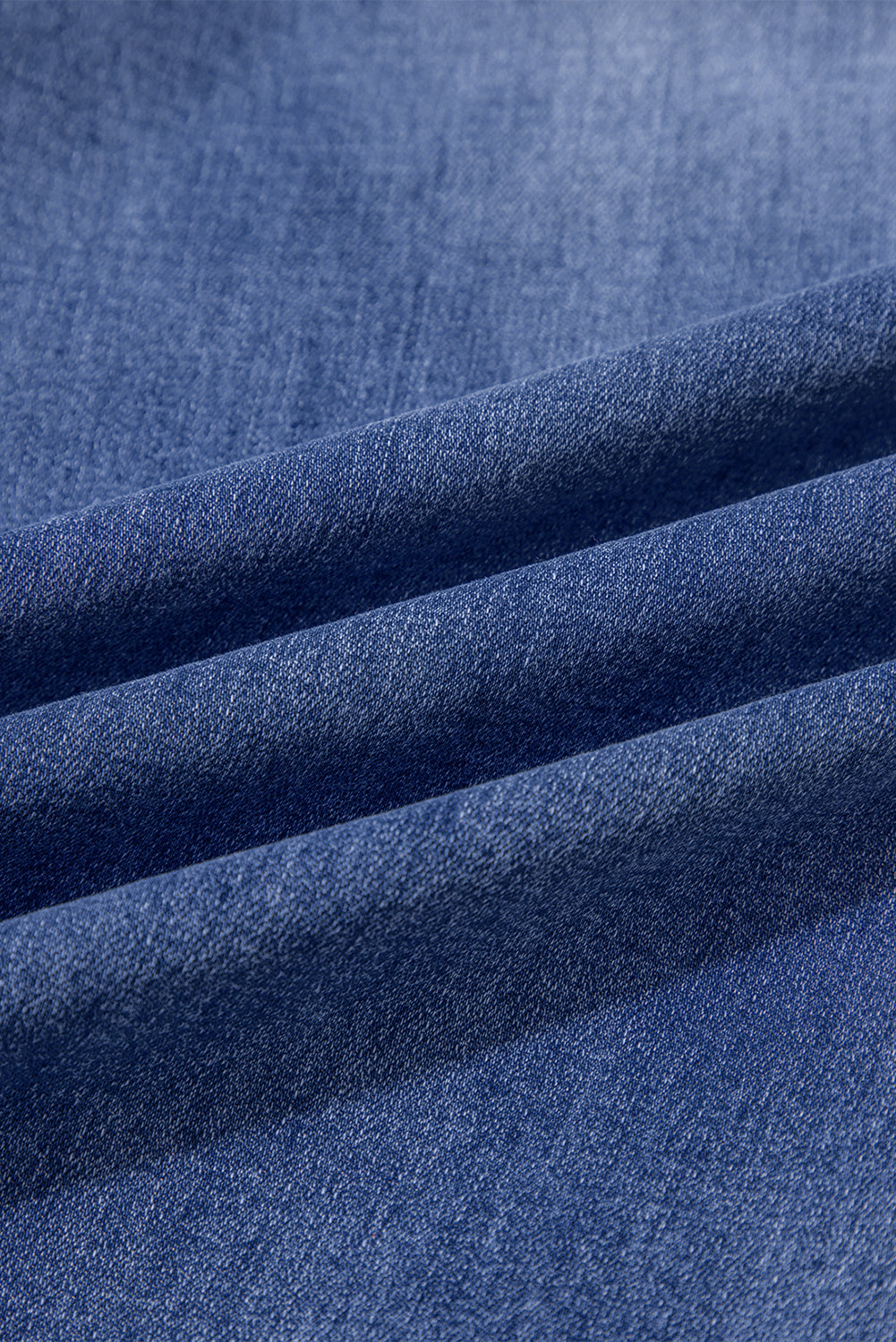 Beau Blue Tailored Center Seam Detail Straight Loose High Rise Jeans Jeans JT's Designer Fashion