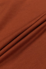 Chestnut V Neck Kangaroo Pocket Oversized Hoodie Sweatshirts & Hoodies JT's Designer Fashion