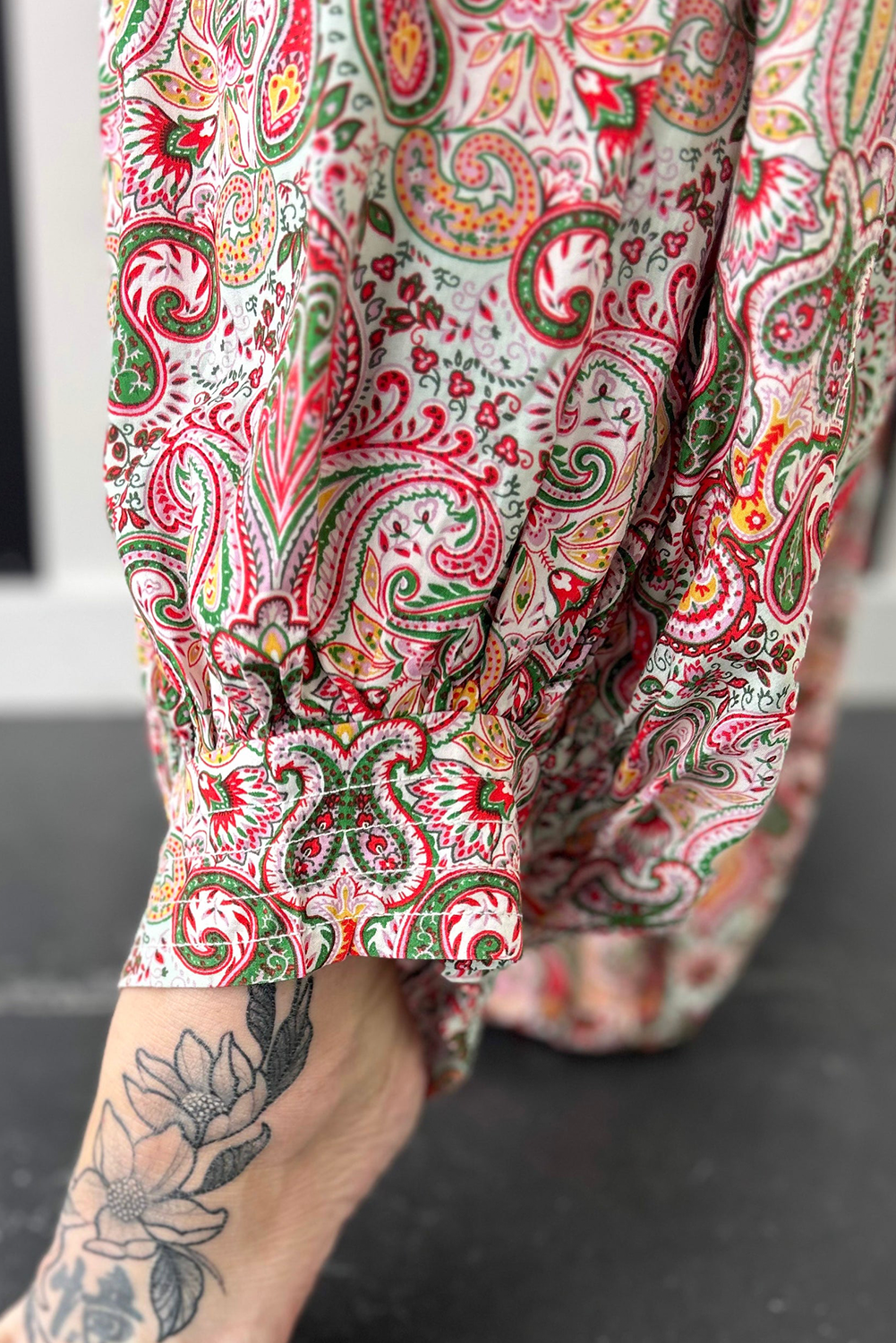 Multicolour Plus Size Paisley Print Sleeveless V Neck Jogger Jumpsuit Plus Size Bottoms JT's Designer Fashion